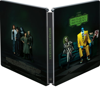 Beetlejuice Beetlejuice 4K SteelBook (2024)(Re-release)(UK)