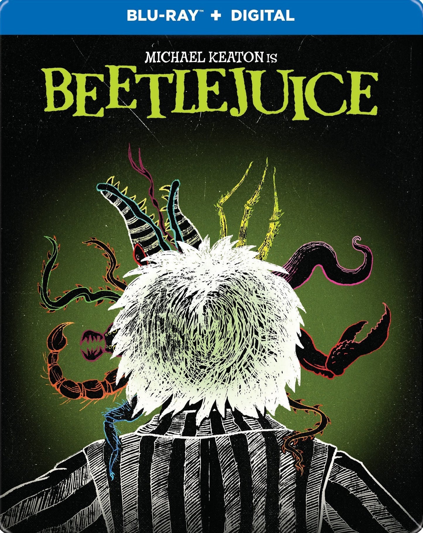 Beetlejuice SteelBook (1988)(BD + Digital Copy)(Exclusive)