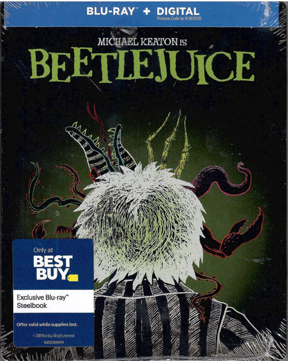 Beetlejuice SteelBook (1988)(BD + Digital Copy)(Exclusive)