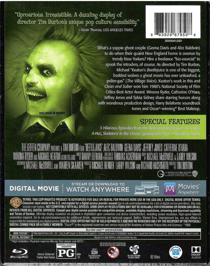 Beetlejuice SteelBook (1988)(BD + Digital Copy)(Exclusive)