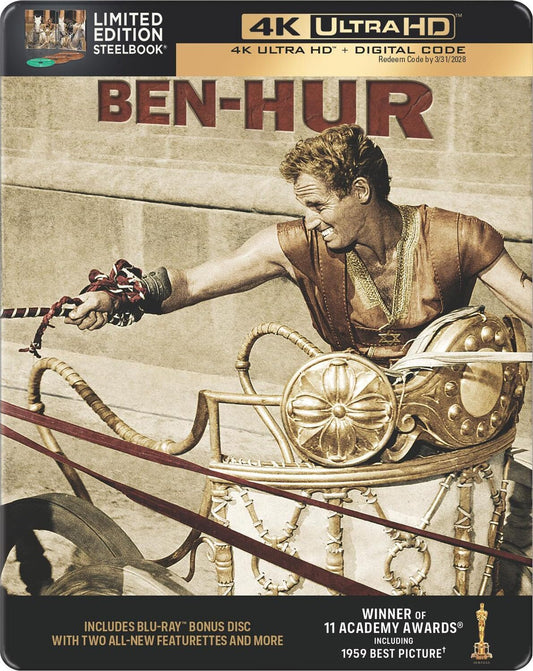 Ben-Hur 4K SteelBook (1959)