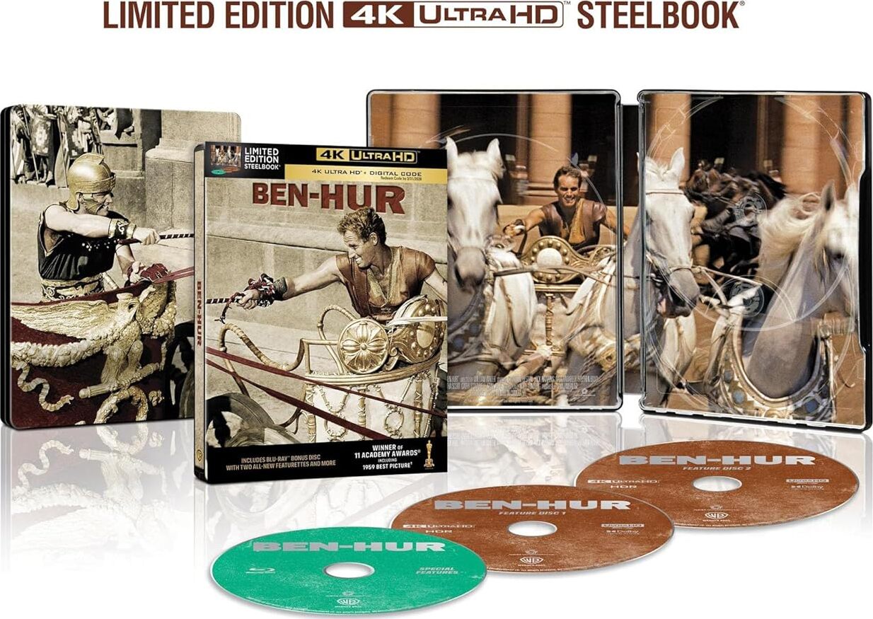 Ben-Hur 4K SteelBook (1959)