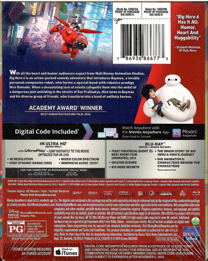 Big Hero 6 4K SteelBook (Exclusive)