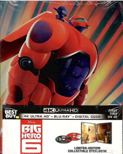 Big Hero 6 4K SteelBook (Exclusive)