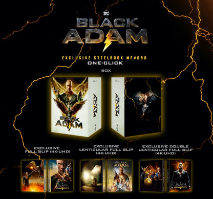 Black Adam 4K 1-Click SteelBook (ME#56)(Hong Kong)