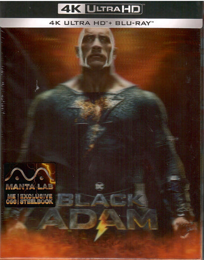 Black Adam 4K Double Lenticular SteelBook (ME#56)(Hong Kong)