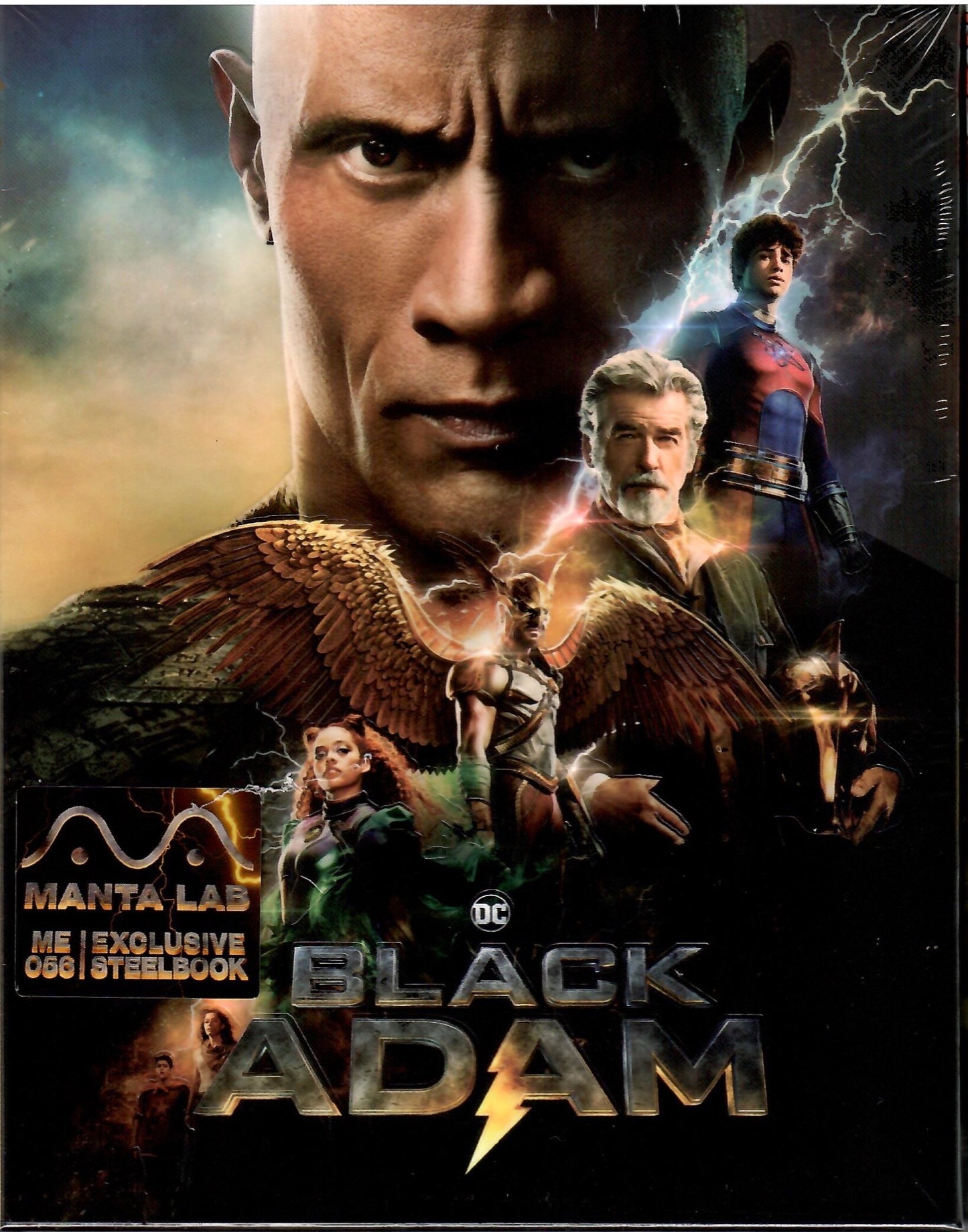 Black Adam 4K 1-Click SteelBook (ME#56)(Hong Kong)