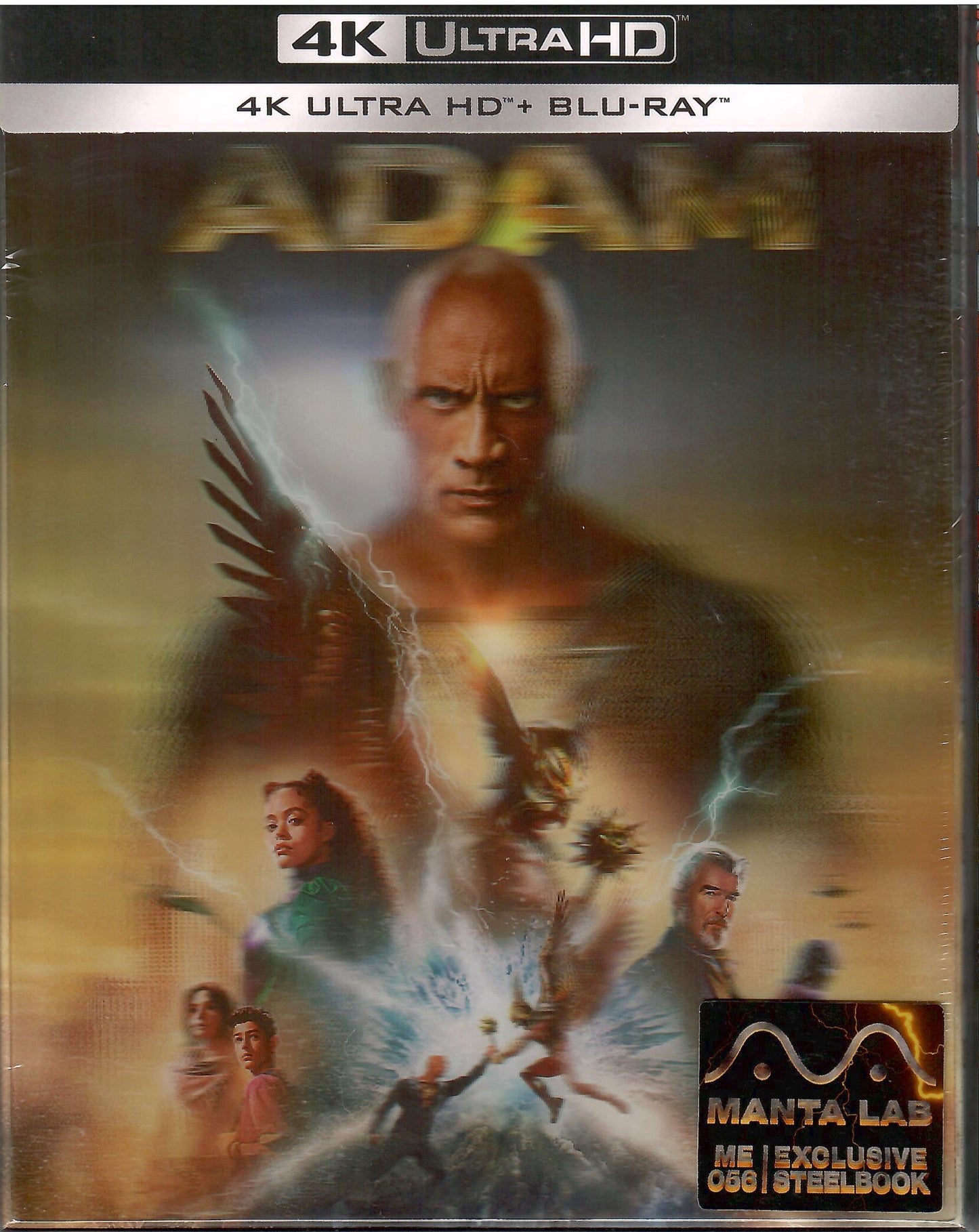 Black Adam 4K Lenticular SteelBook (ME#56)(Hong Kong)