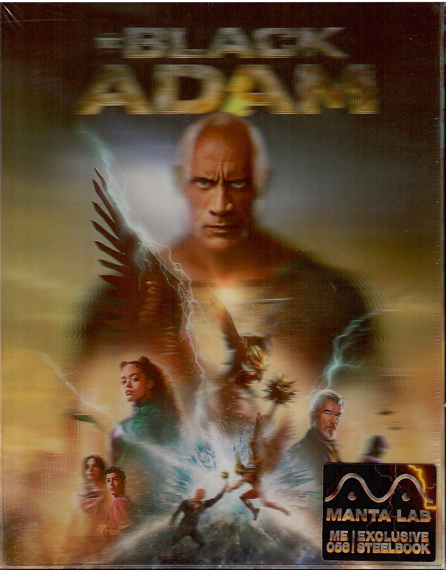 Black Adam 4K Lenticular SteelBook (ME#56)(Hong Kong)