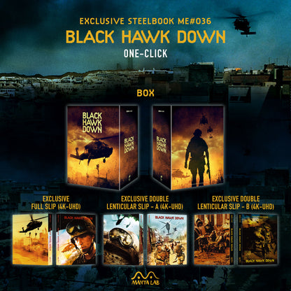 Black Hawk Down 4K 1-Click SteelBook (ME#36)(Hong Kong)