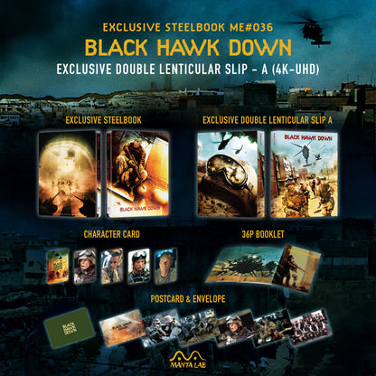 Black Hawk Down 4K 1-Click SteelBook (ME#36)(Hong Kong)