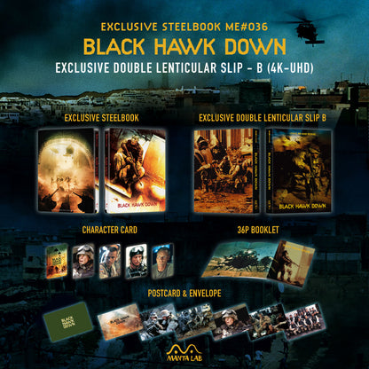 Black Hawk Down 4K 1-Click SteelBook (ME#36)(Hong Kong)