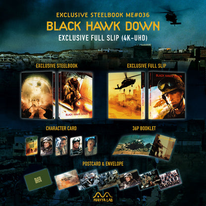 Black Hawk Down 4K 1-Click SteelBook (ME#36)(Hong Kong)