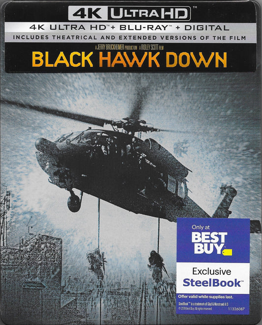 Black Hawk Down 4K SteelBook (Exclusive)