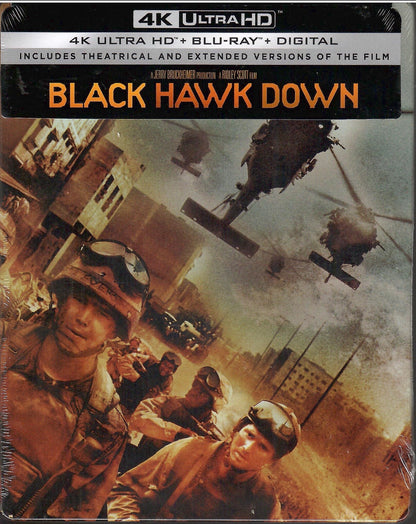 Black Hawk Down 4K SteelBook: Extended Cut (Re-release)