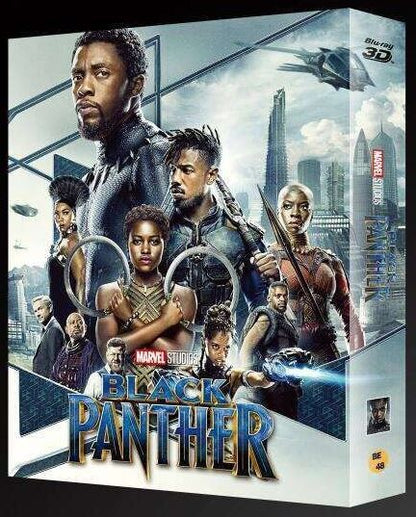 Black Panther 3D Double Lenticular SteelBook (2018)(Blufans#48)(China)