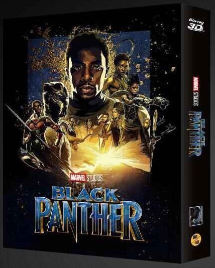 Black Panther 3D Full Slip SteelBook (2018)(Blufans#48)(China)