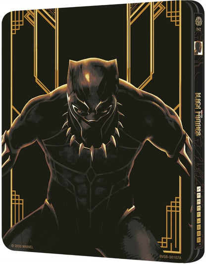 Black Panther 4K SteelBook (2018)(Mondo Art #42)(France)