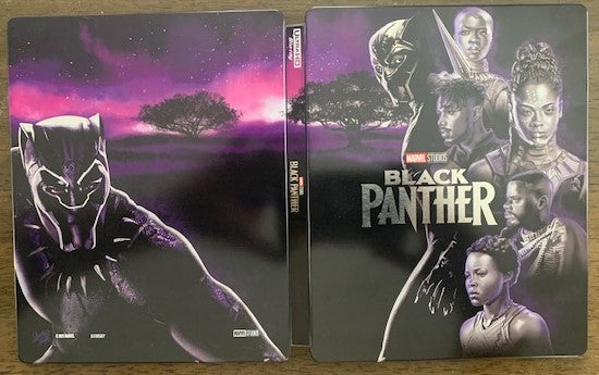 Black Panther 4K SteelBook (2018)(Re-re-release)(Exclusive)