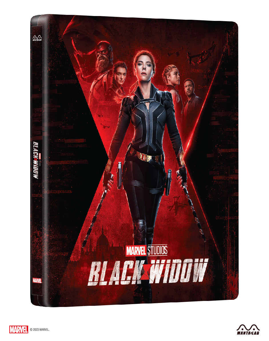 Black Widow Lenticular SteelBook (MCP#002)(EMPTY)(Hong Kong)