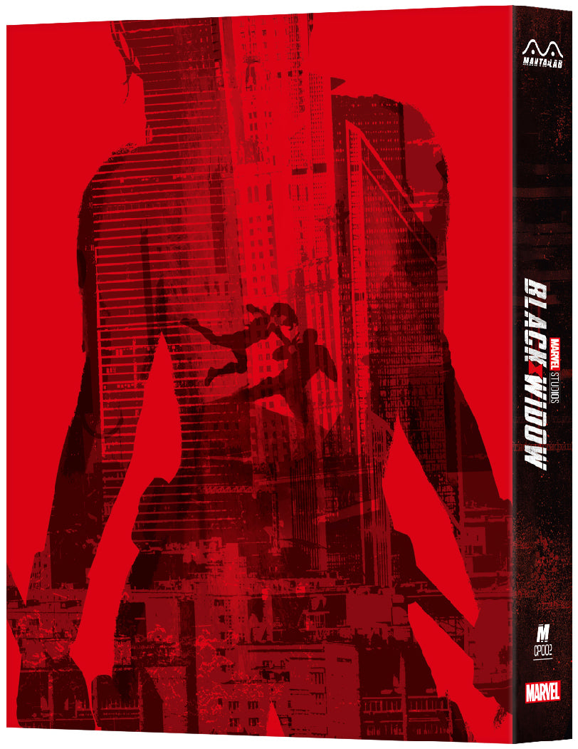 Black Widow Double Lenticular SteelBook (MCP#002)(EMPTY)(Hong Kong)