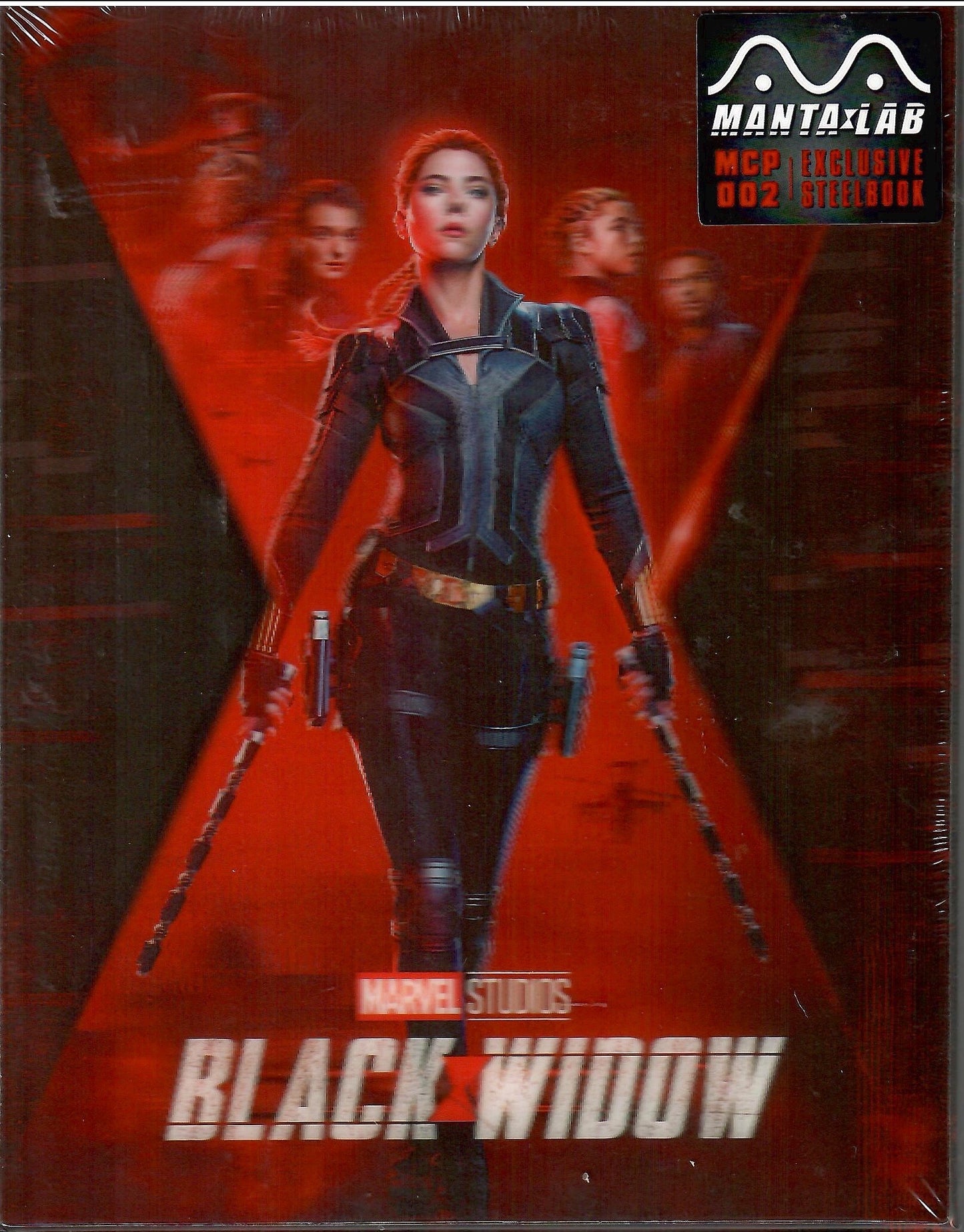 Black Widow Double Lenticular SteelBook (MCP#002)(EMPTY)(Hong Kong)