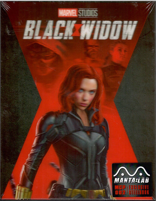 Black Widow Lenticular SteelBook (MCP#02)(EMPTY)(Hong Kong)