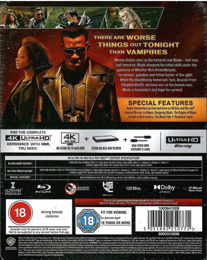 Blade 4K SteelBook (1998)(Re-release)(UK)