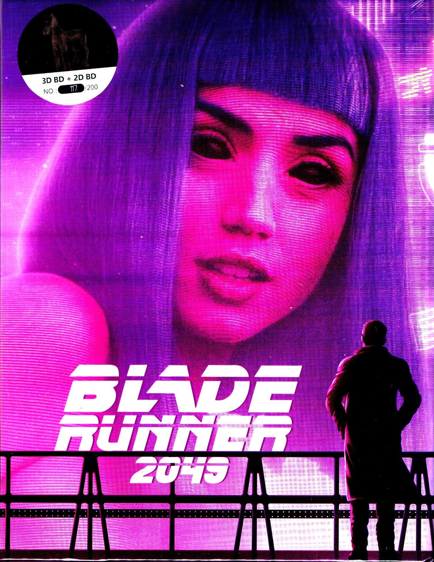 Blade Runner 2049 3D XL Full Slip SteelBook (Blufans OAB#49)(China)