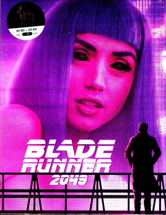Blade Runner 2049 3D XL Full Slip SteelBook (Blufans OAB#49)(China)