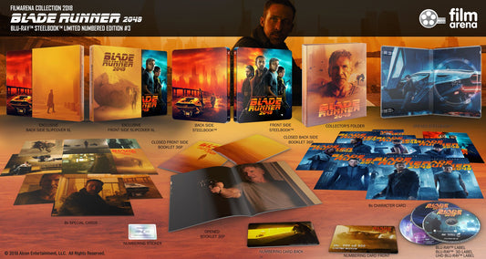 Blade Runner 2049 3D & 4K XL Full Slip SteelBook (FAC #101)(Czech)