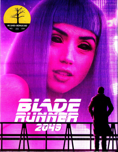 Blade Runner 2049 4K XL Full Slip SteelBook (Blufans OAB#49)(China)