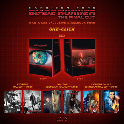 Blade Runner 4K 1-Click SteelBook: The Final Cut (1982)(ME#40)(Hong Kong)