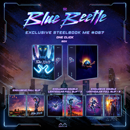 Blue Beetle 4K 1-Click SteelBook (ME#67)(Hong Kong)