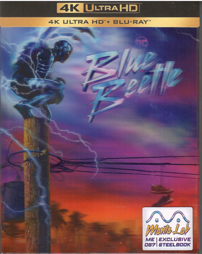 Blue Beetle 4K Double Lenticular A SteelBook (ME#67)(Hong Kong)