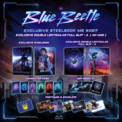 Blue Beetle 4K 1-Click SteelBook (ME#67)(Hong Kong)