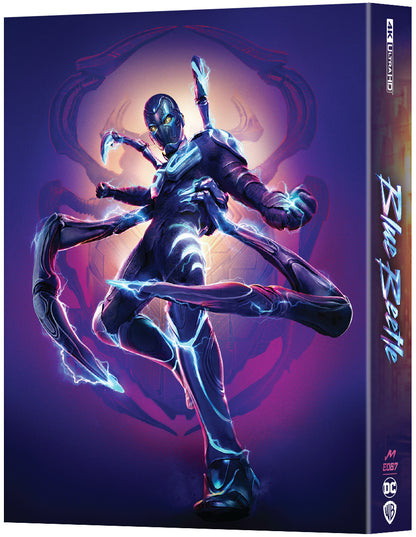 Blue Beetle 4K Double Lenticular B SteelBook (ME#67)(Hong Kong)