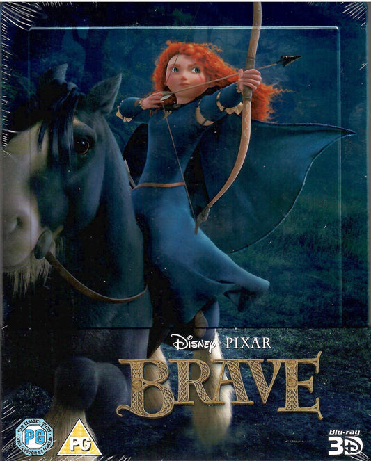 Brave 3D SteelBook: Pixar Collection #9 (2012)(UK)