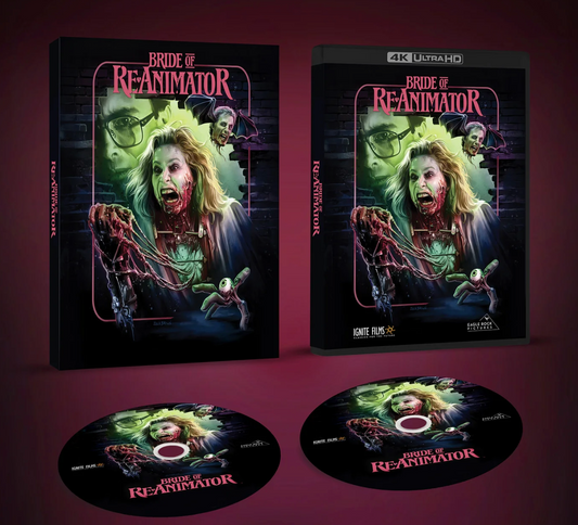 Bride of Re-Animator 4K w/ Slip Cover (Exclusive)