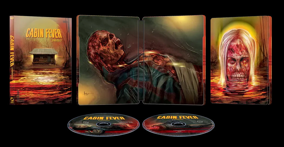 Cabin Fever 4K SteelBook: Unrated w/ Lenticular Slip (Exclusive)