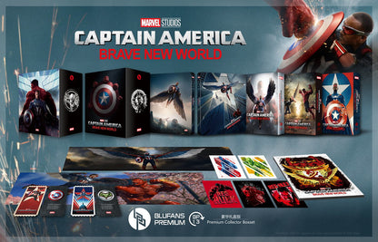Captain America: Brave New World 1-Click SteelBook (BP#013)(EMPTY)(China)