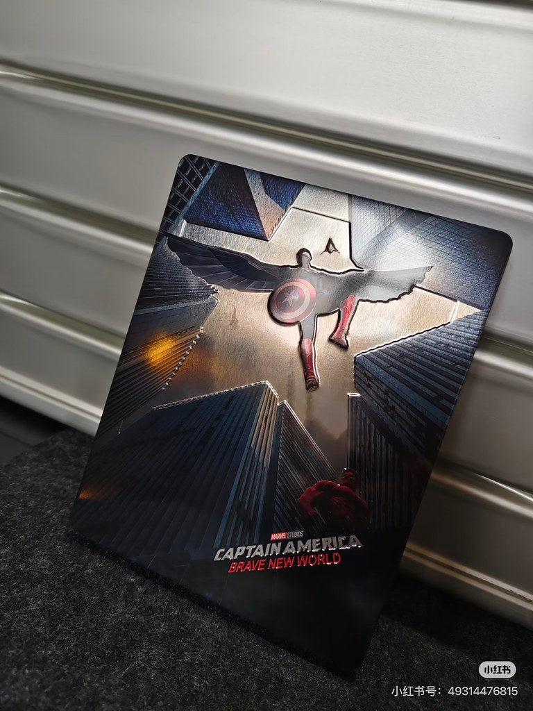 [Pre-Order] Captain America: Brave New World Full Slip SteelBook (BP#013)(EMPTY)(China)