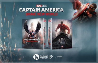 Captain America: Brave New World 1-Click SteelBook (BP#013)(EMPTY)(China)