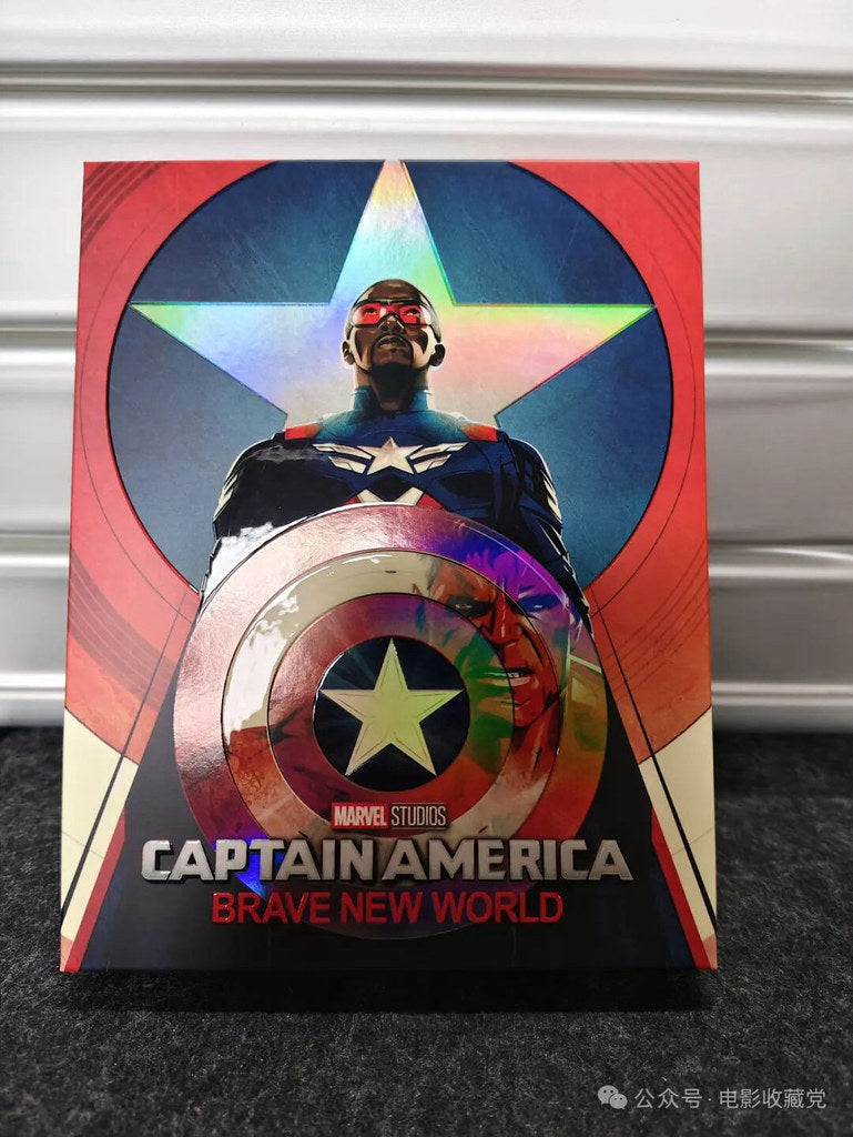 [Pre-Order] Captain America: Brave New World Full Slip SteelBook (BP#013)(EMPTY)(China)