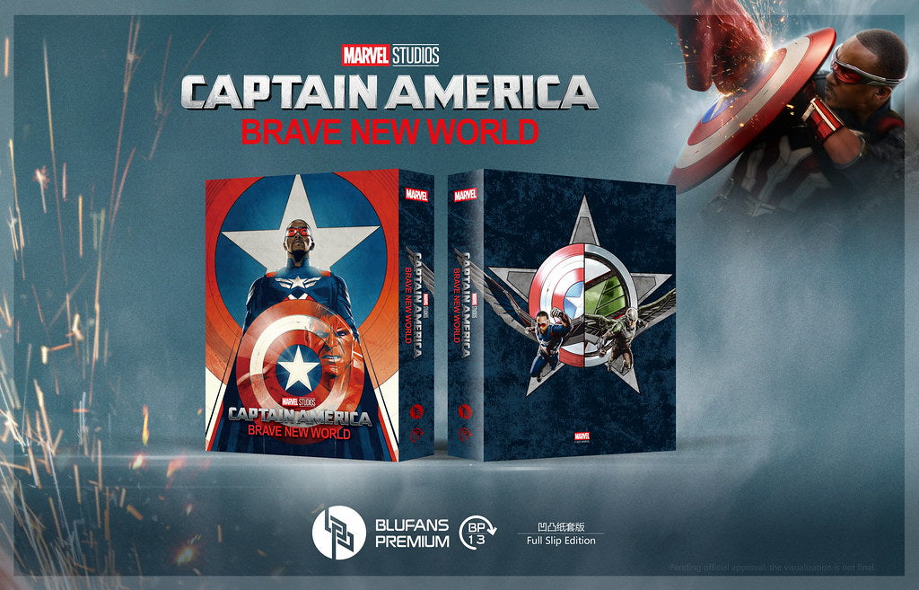 Captain America: Brave New World 1-Click SteelBook (BP#013)(EMPTY)(China)
