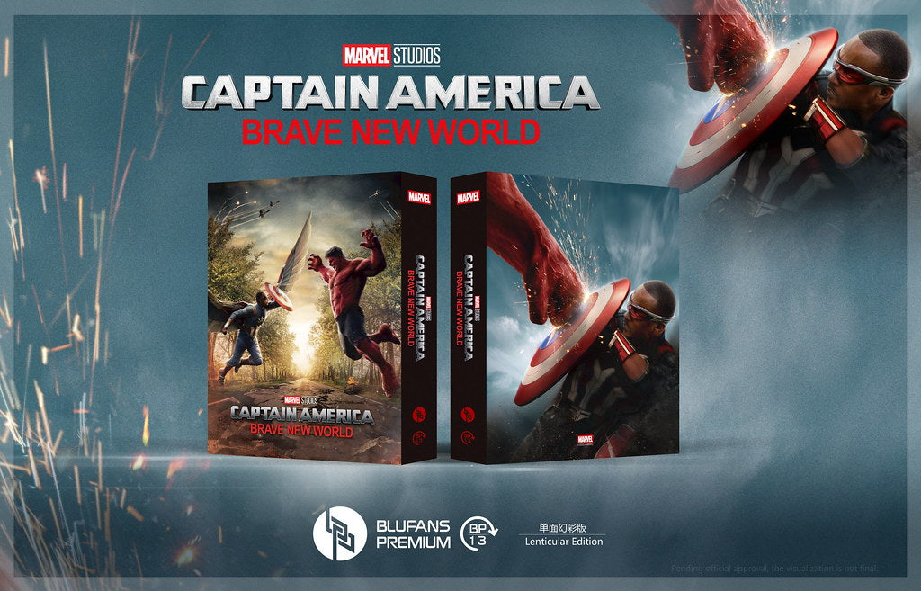 Captain America: Brave New World 1-Click SteelBook (BP#013)(EMPTY)(China)