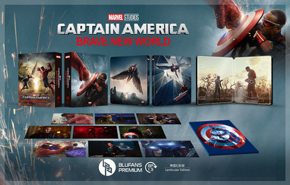 Captain America: Brave New World 1-Click SteelBook (BP#013)(EMPTY)(China)