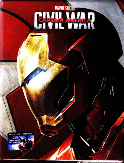 Captain America: Civil War 3D 1-Click SteelBook (FAC#148)(Czech)