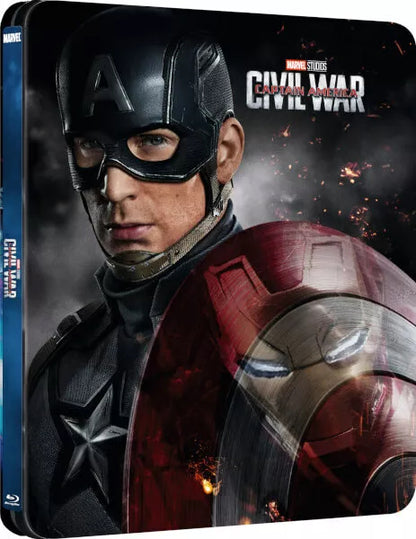 Captain America: Civil War 3D SteelBook + Lenticular Magnet (Czech)