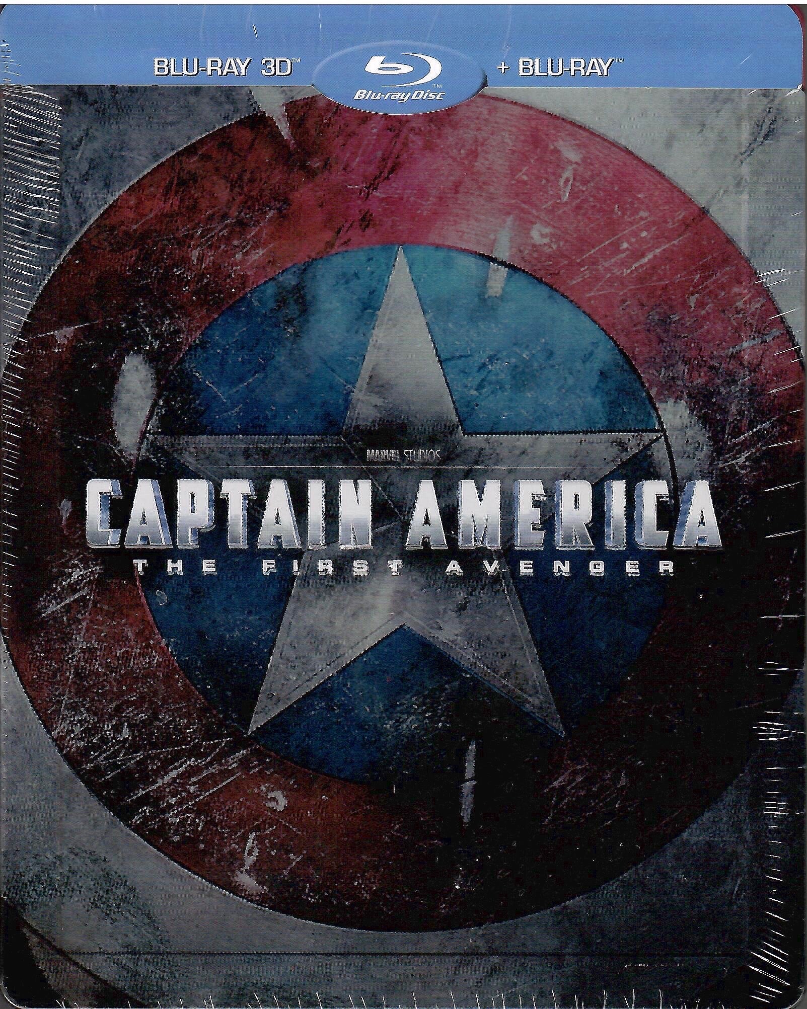 Captain America: The First Avenger 3D SteelBook (2011)(Czech) – Blurays ...